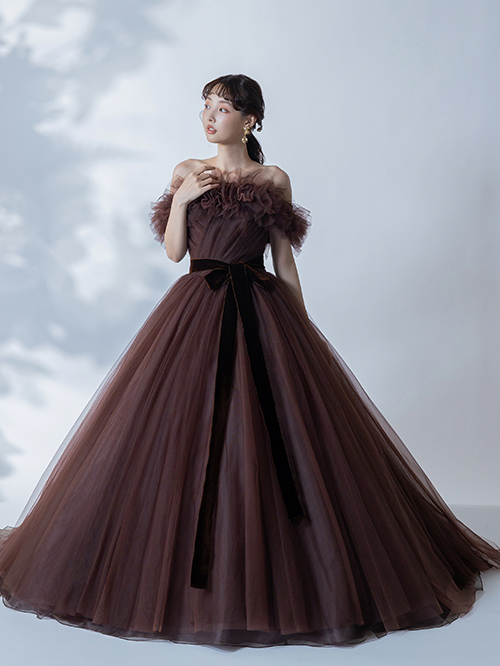 ロングドレス○セミオーダー カラードレス