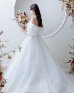 美品　チュノアウェディング　マーメイドウェディングドレス+パニエ NOA0005_offwhite | チュノアウエディング【公式】_こだわりのサイズ